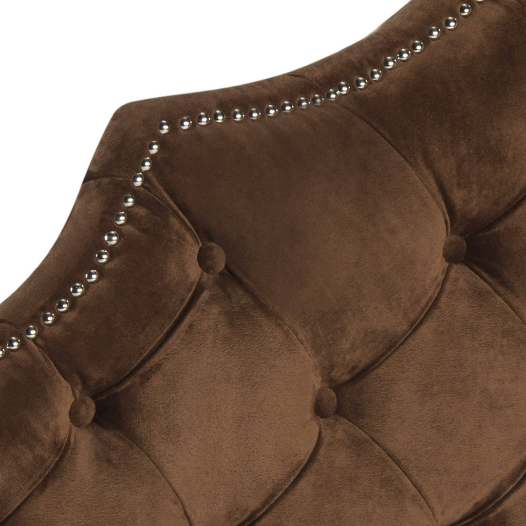 Tufted Velvet Headboard King W359379