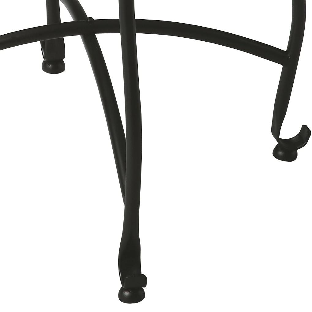 Etched Round Tray Table K53220