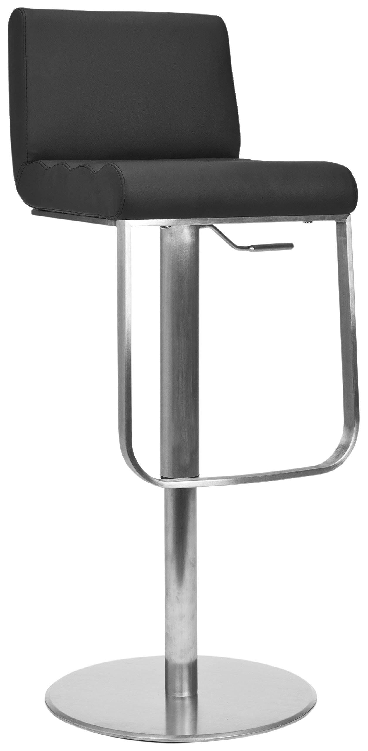 Black Gas Lift Swivel Bar Stool J442722