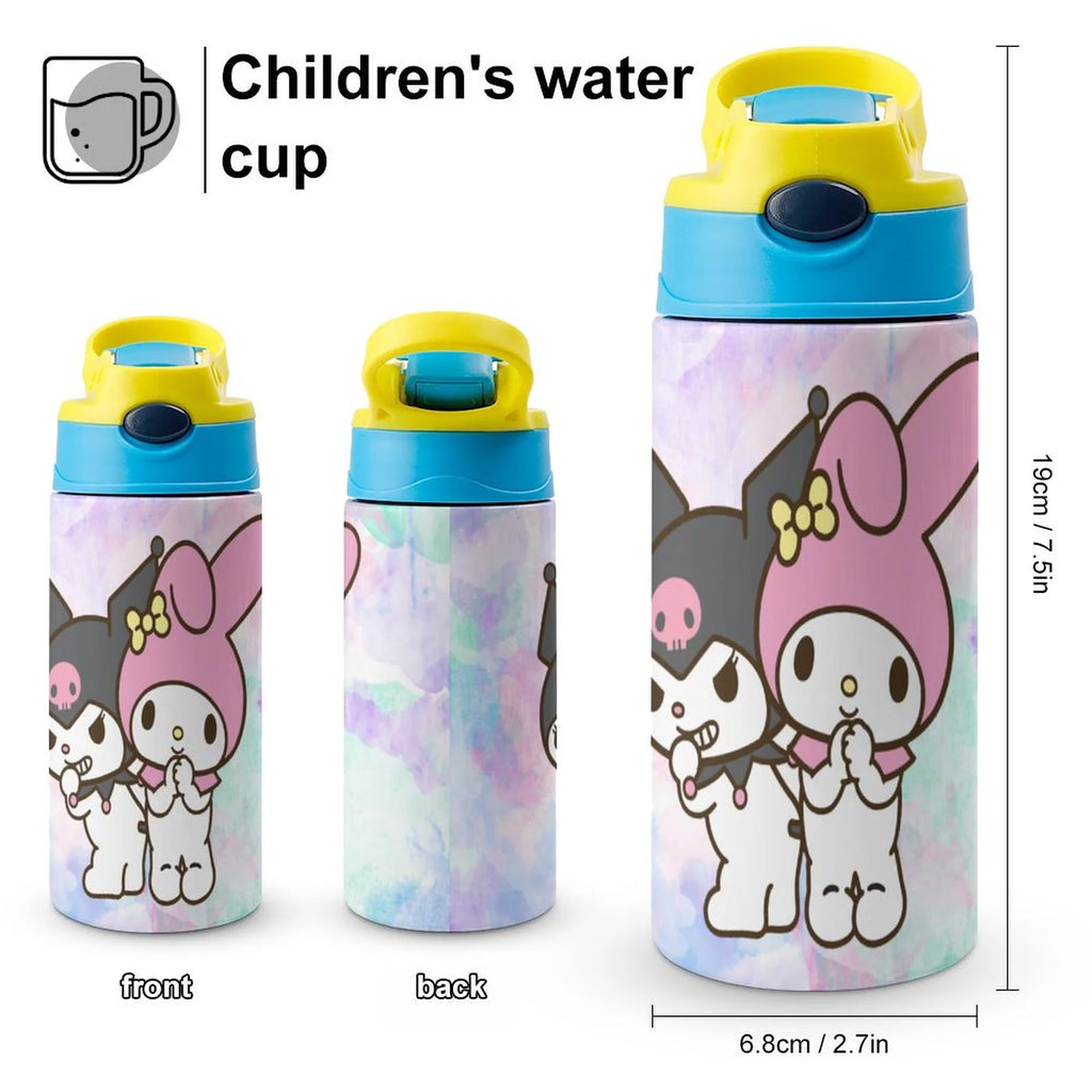 Stainless Steel Straw Water Bottle T166051