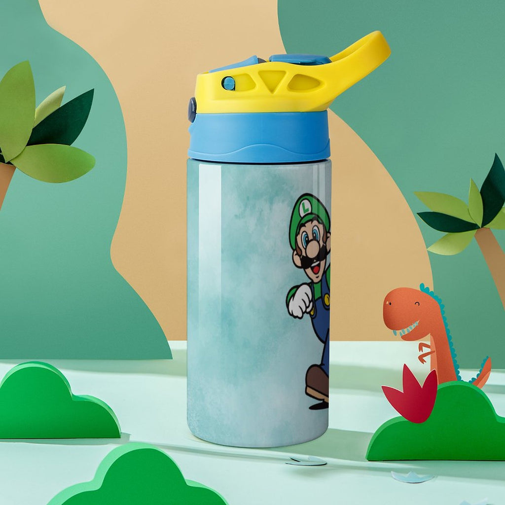 Insulated Stainless Steel Water Bottle with Straw Leak-Proof P45161