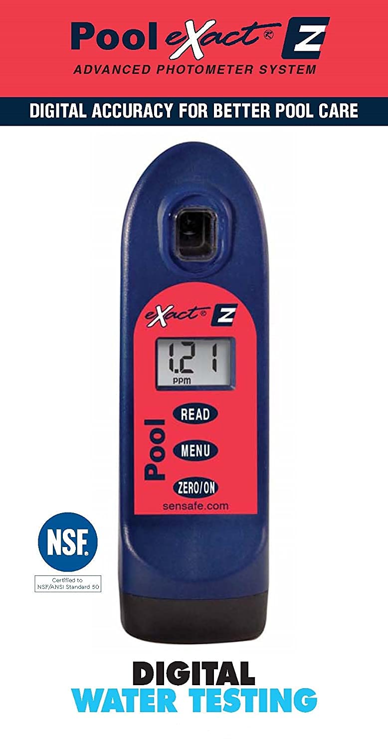 Exact® Pool EZ Photometer Starter Kit, 10 Parameters, 25 Tests Ea. E815860
