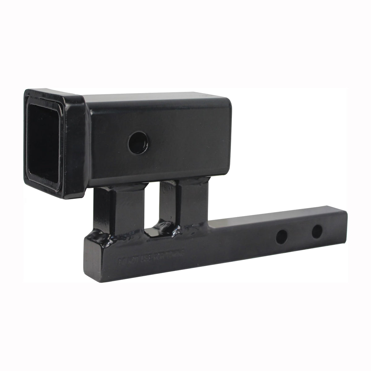 1-1/4" to 2" Hitch Adapter with 4" Rise and 3-3/8" Drop N239