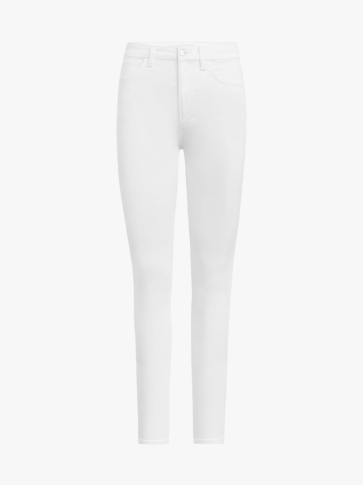 White High Rise Skinny Jeans M1779