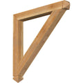 4x22W x 38x22D x 38x22H Traditional Arts & Crafts Rough Sawn Bracket, Western Red Cedar T793148