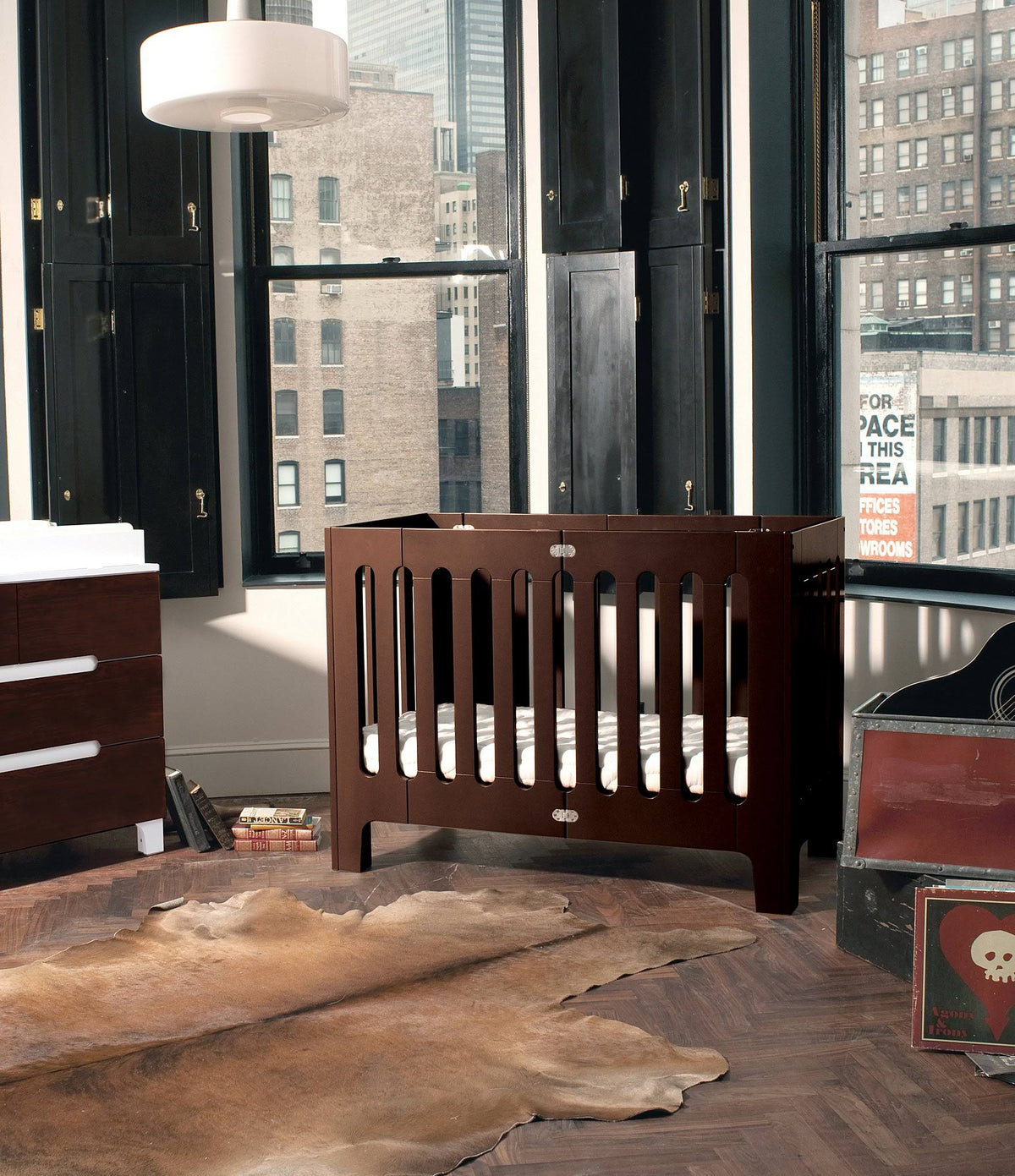 Cappuccino Papa Crib G772210