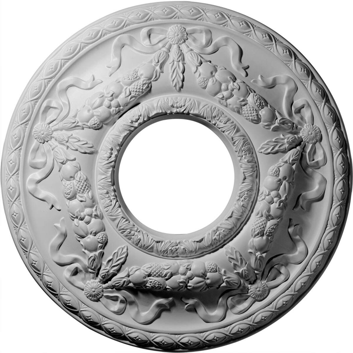 Bronze Blue Patina Ceiling Medallion F5730