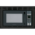 Black Built-in Microwave Oven with Wide Trim Kit N36390