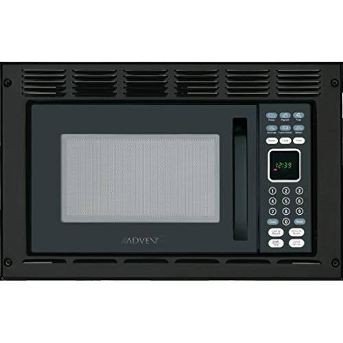 Black Built-in Microwave Oven with Wide Trim Kit N36390
