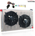 3 Row Aluminum Radiator with Electric Fan Shroud Relay G340014