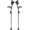 Ergonomic Forearm Crutches - Adult - Gray S678