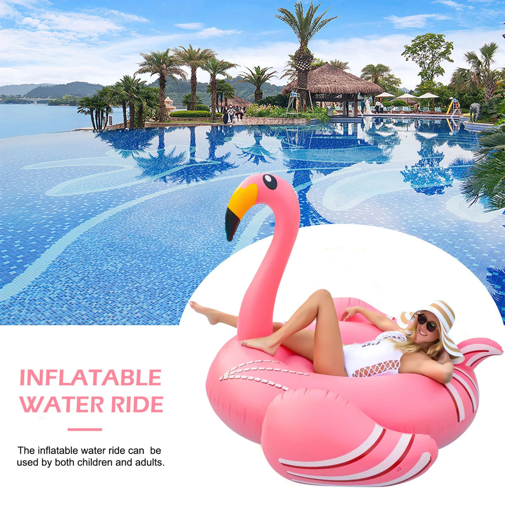 Inflatable Flamingos Pool Float I879368
