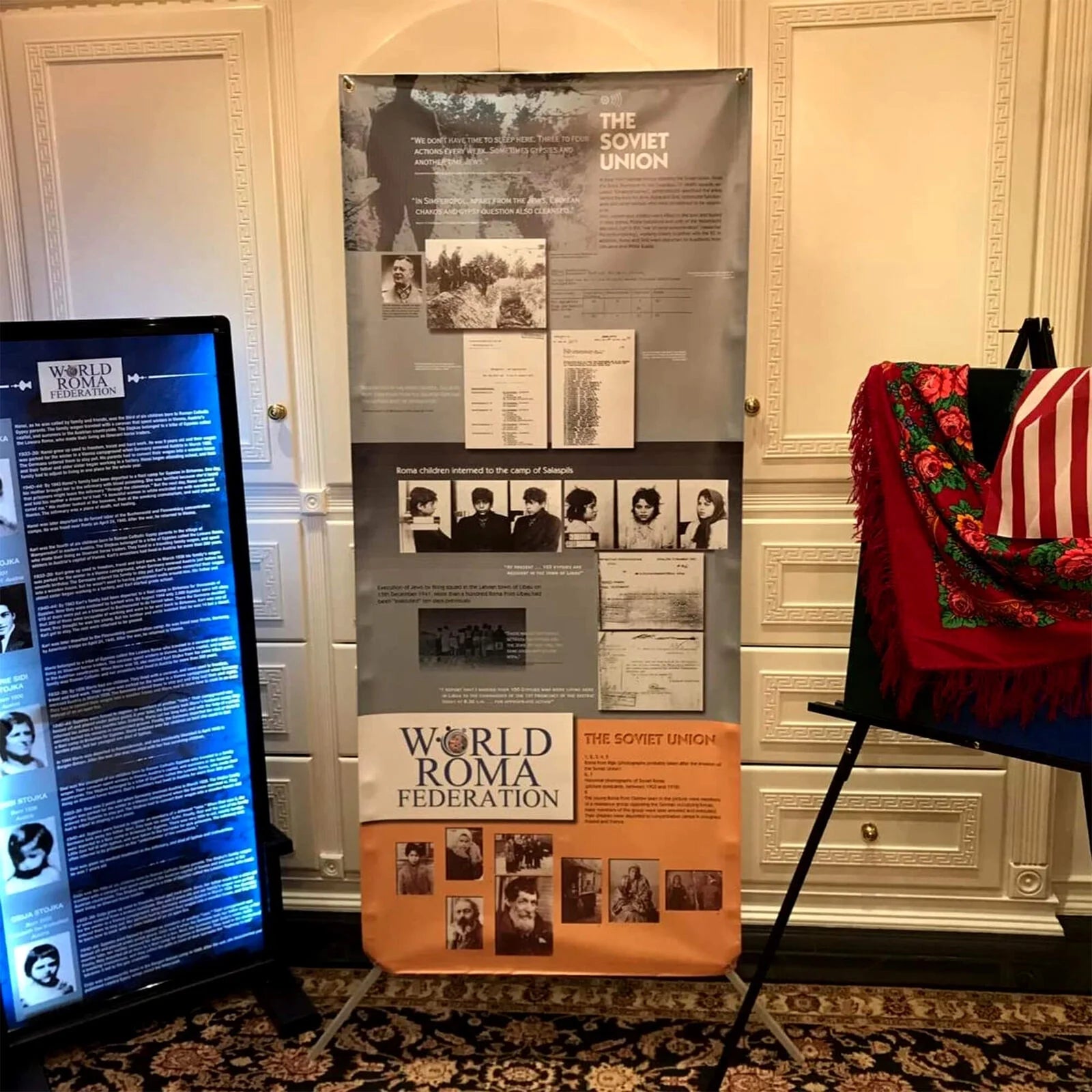 Portable X Stand Banner with Travel Bag F3494