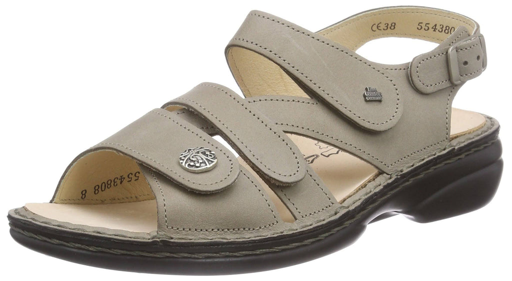 Taupe Leather Soft Footbed Shoes K821