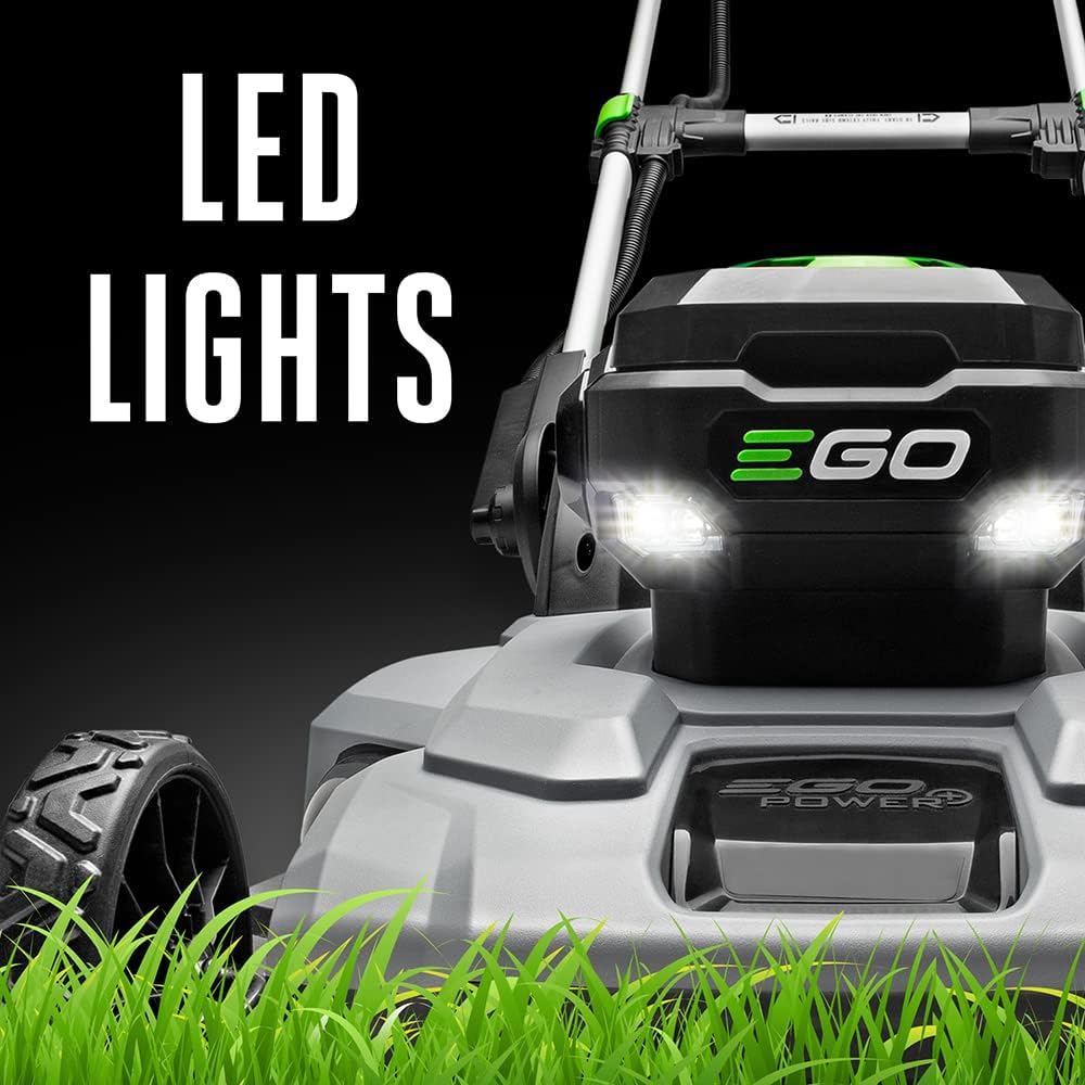 21-Inch 56-Volt Cordless Self Propelled Lawn Mower with Two 5.0 Ah Batteries & Charger I847638
