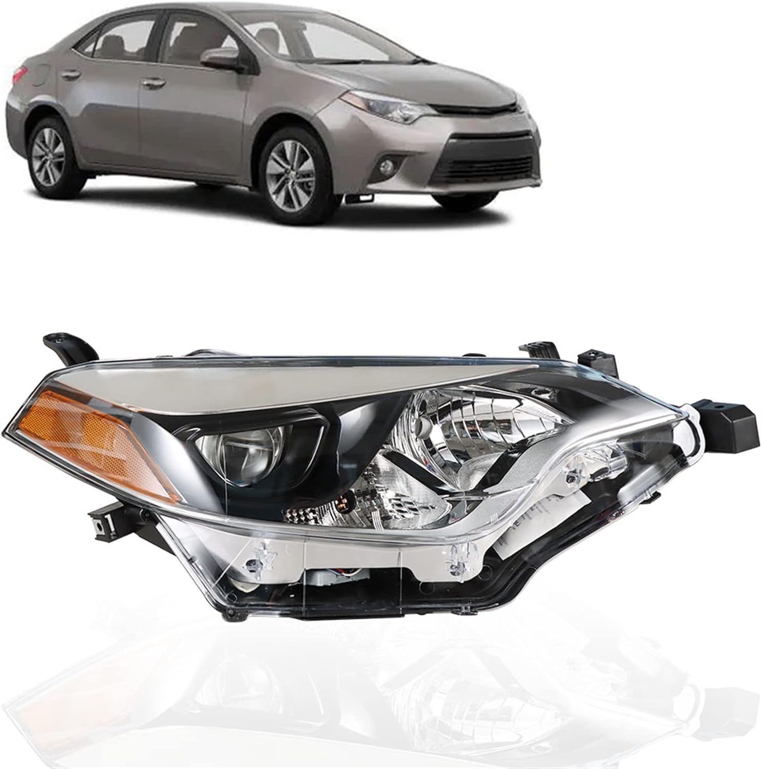 Replacement Built in LED Projector Headlight Assembly Right Side S758694