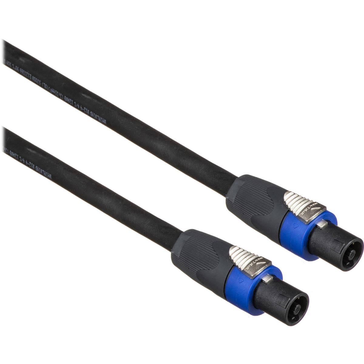 30& 4 Conductor 12 Gauge NL4 Speakon Speaker Cable N5643