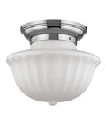 Polished Nickel 2 Light Flush Mount G687435