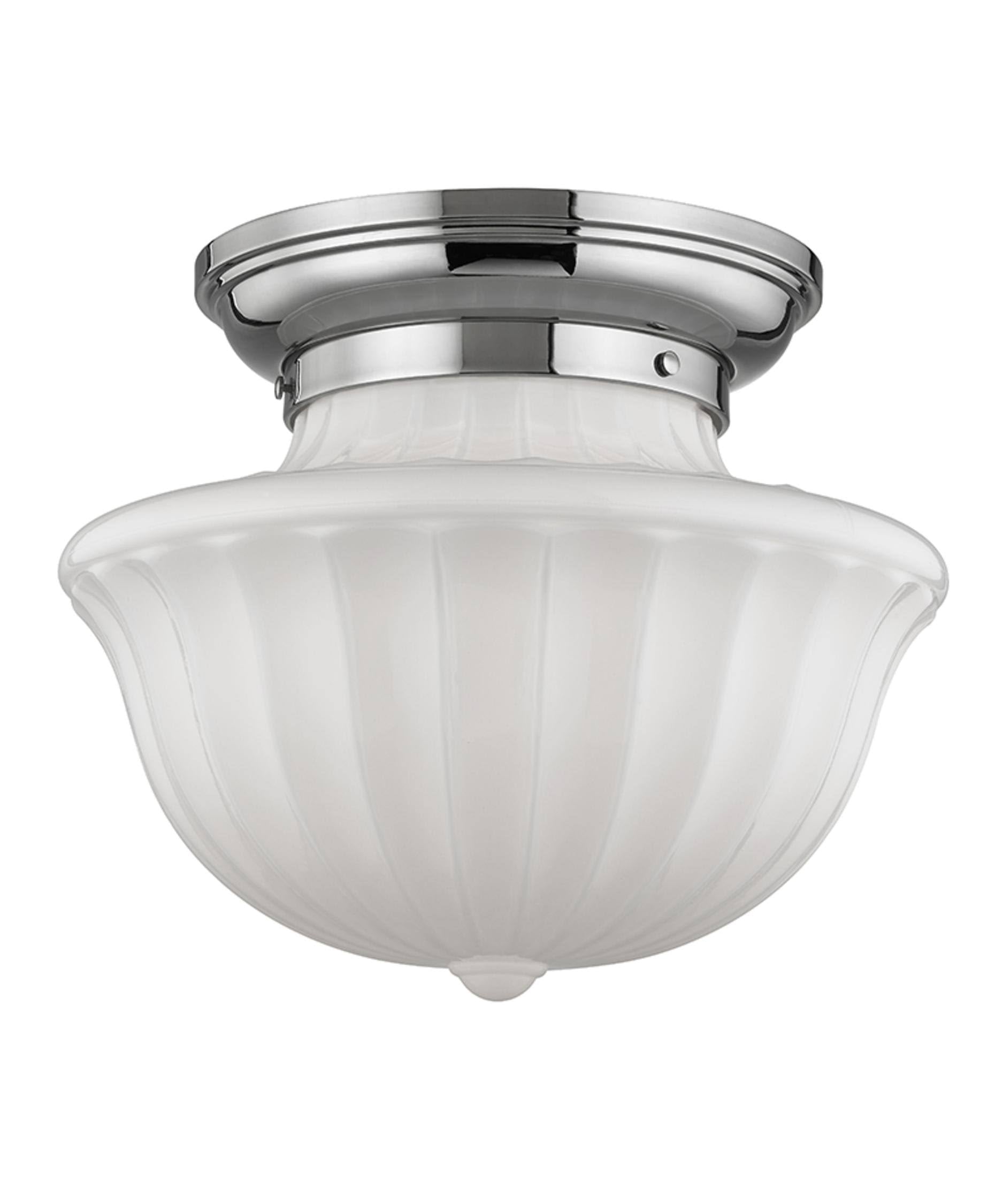 Polished Nickel 2 Light Flush Mount G687435