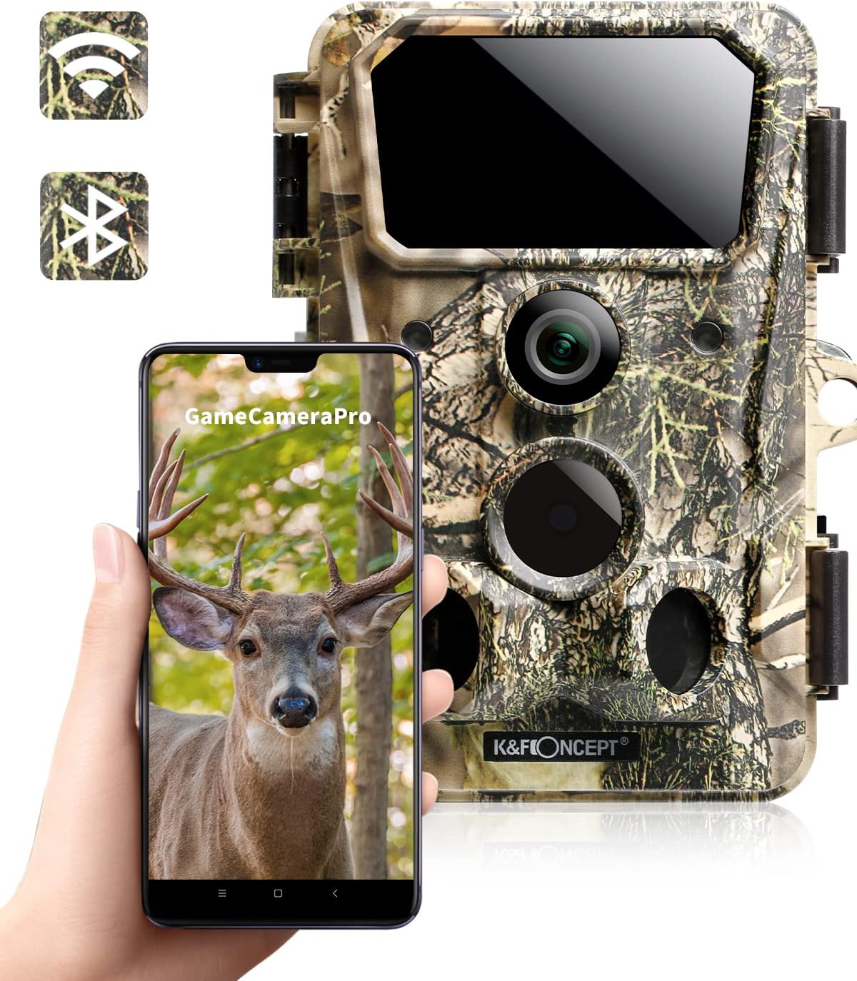 4K 30MP WiFi Trail Camera with Night Vision S178
