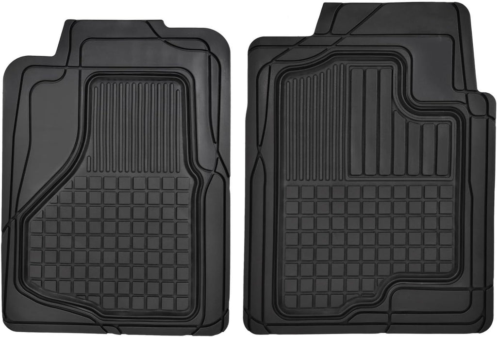 Heavy Duty Rubber Floor Mats (2 Front, 1 Liner & Cargo Mat) A169