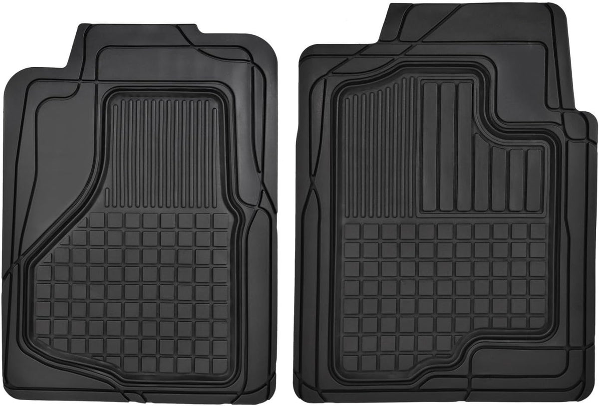 Heavy Duty Rubber Floor Mats (2 Front, 1 Liner & Cargo Mat) A169