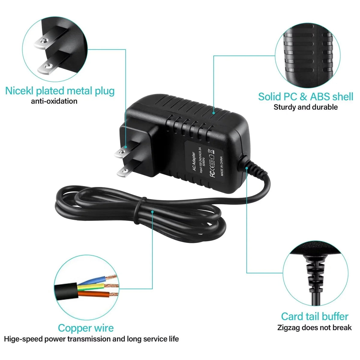AC DC Adapter for Polk Audio Omni P1 Black A59819