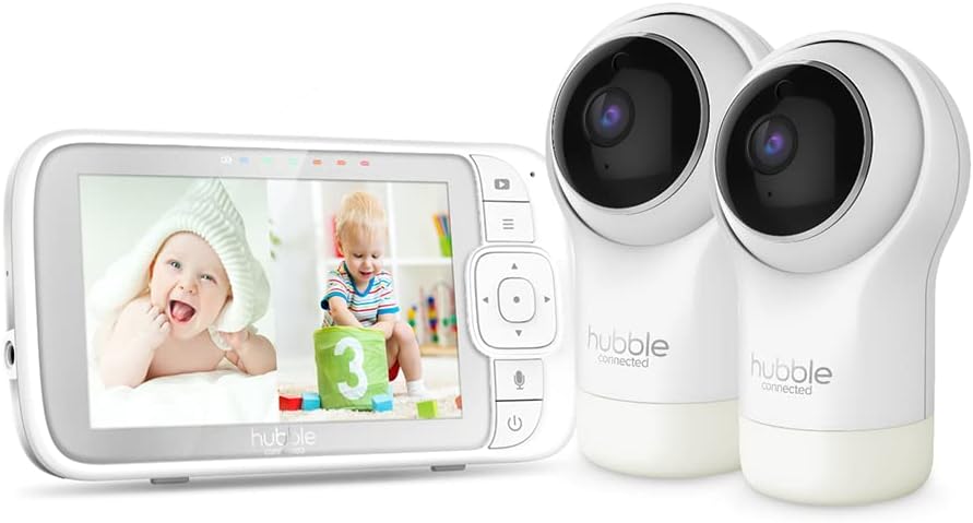 5 Video Baby Monitor with 2 Cameras, Night Vision S9194