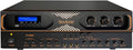 4-Channel Wireless Bluetooth Stereo Power Amplifier with Radio, USB, RCA, Microphone Input L60524