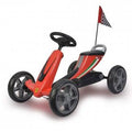 Red Kids Pedal Go Kart with Eva Wheels Brake Lever Clutch Gear 30kg Capacity C59750