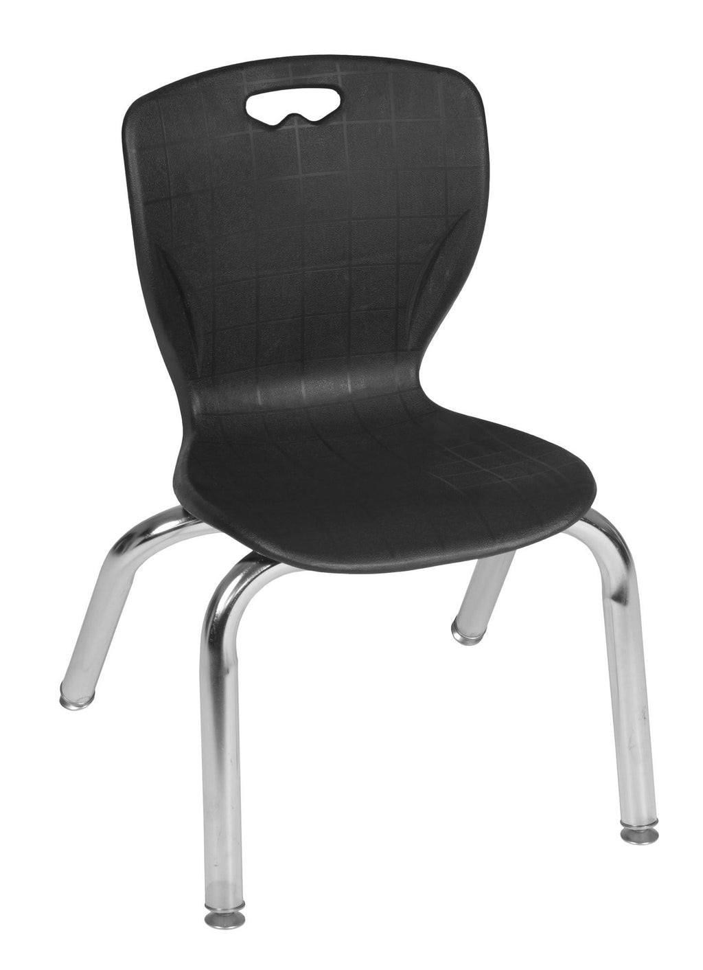 48x22 Round Height Adjustable Classroom Table with 4 Stack Chairs Z982708