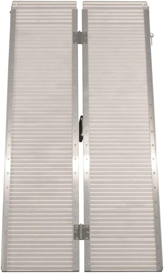 Foldable Aluminum Loading Ramp 5' 600 lb. Capacity C545