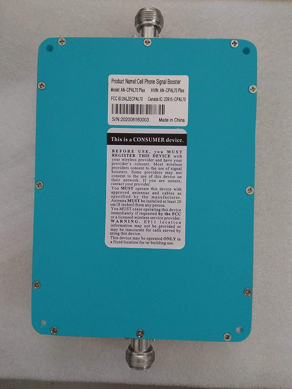 5 Bands Cellular Signal Amplifier Repeater for Home B42108