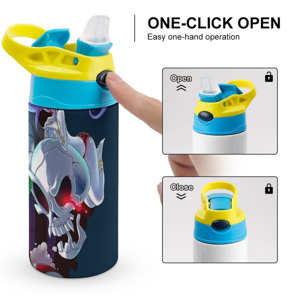Insulated Stainless Steel Water Bottle with Straw M1612