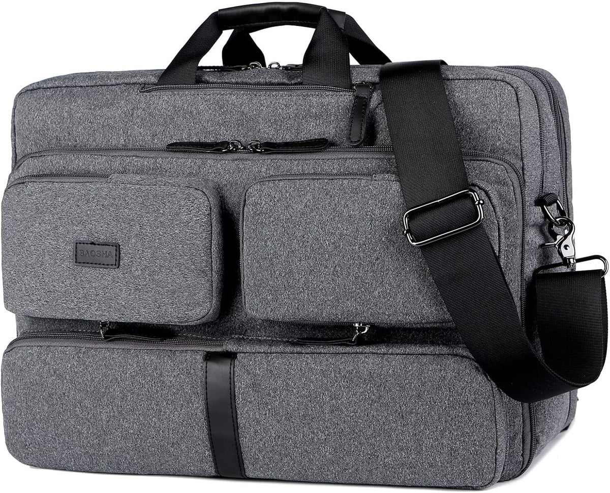 Convertible 17inch Laptop Backpack Briefcase F260