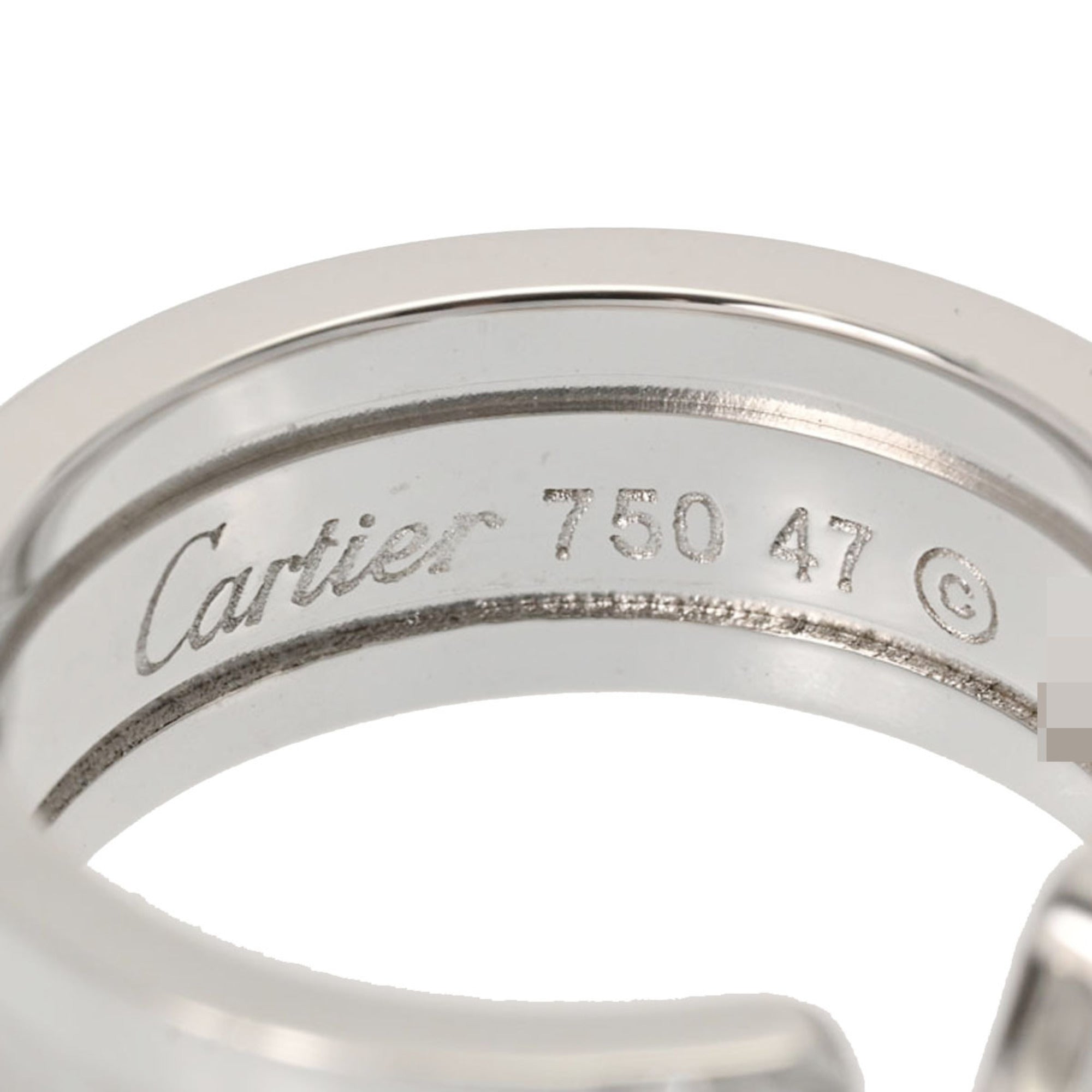 K18 White Gold Diamond Ring K80154