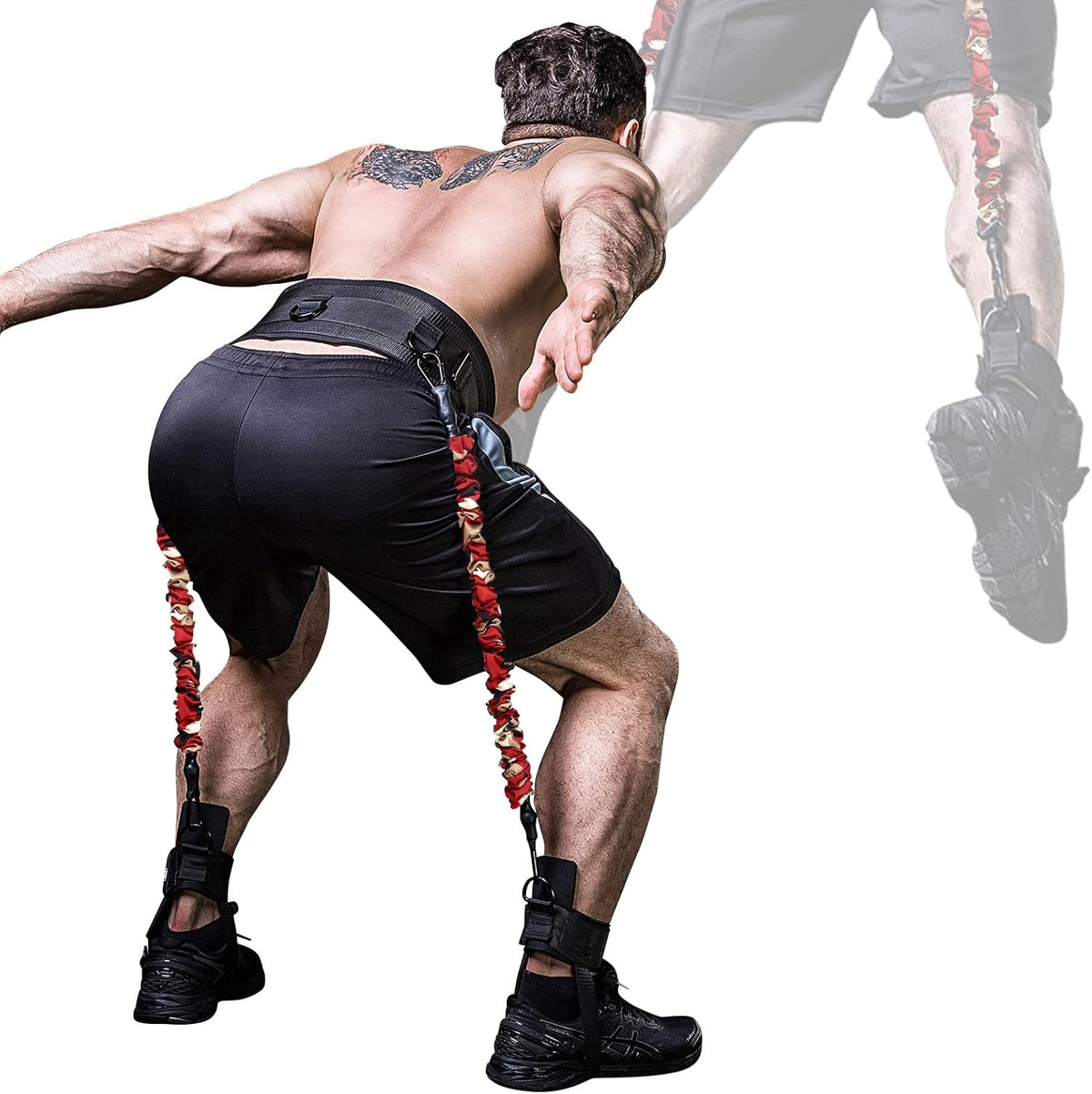 Vertical Jump Trainer Resistance Bands Set, Pack of 2 W45032