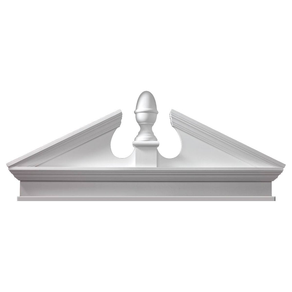 Combination Acorn Pediment with Bottom Trim N581