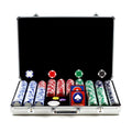 Poker Chip Set with Aluminum Case F590217