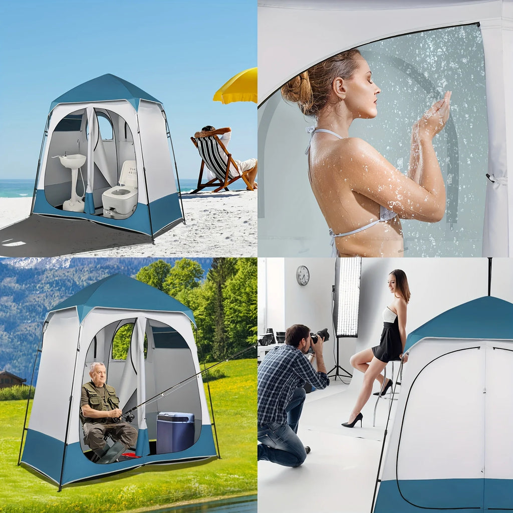 Oxford Cloth Double Dressing Tent Q82247
