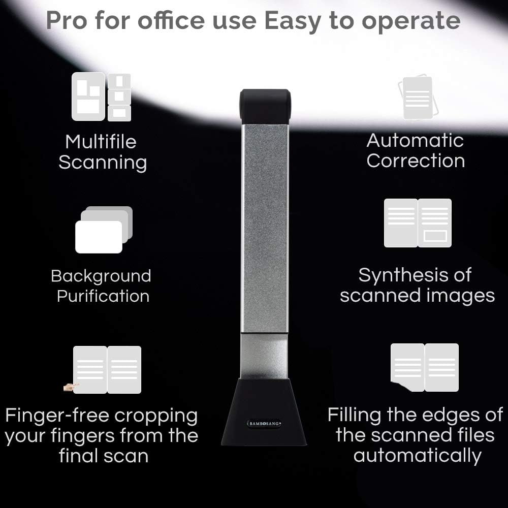 Portable Document Scanner with Multi-Language OCR Z942034