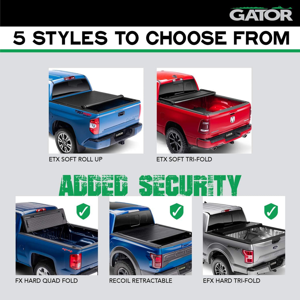 Soft Tri-Fold Truck Bed Tonneau Cover M3491