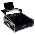 2U Rack Case with 11U Slant Mixer Top and Laptop Platform N906314