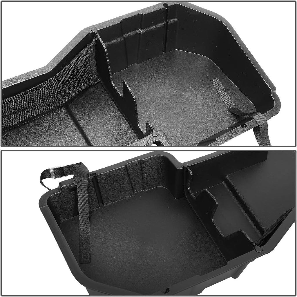 Black Under Seat Storage Box Tool Organizer Tray V775