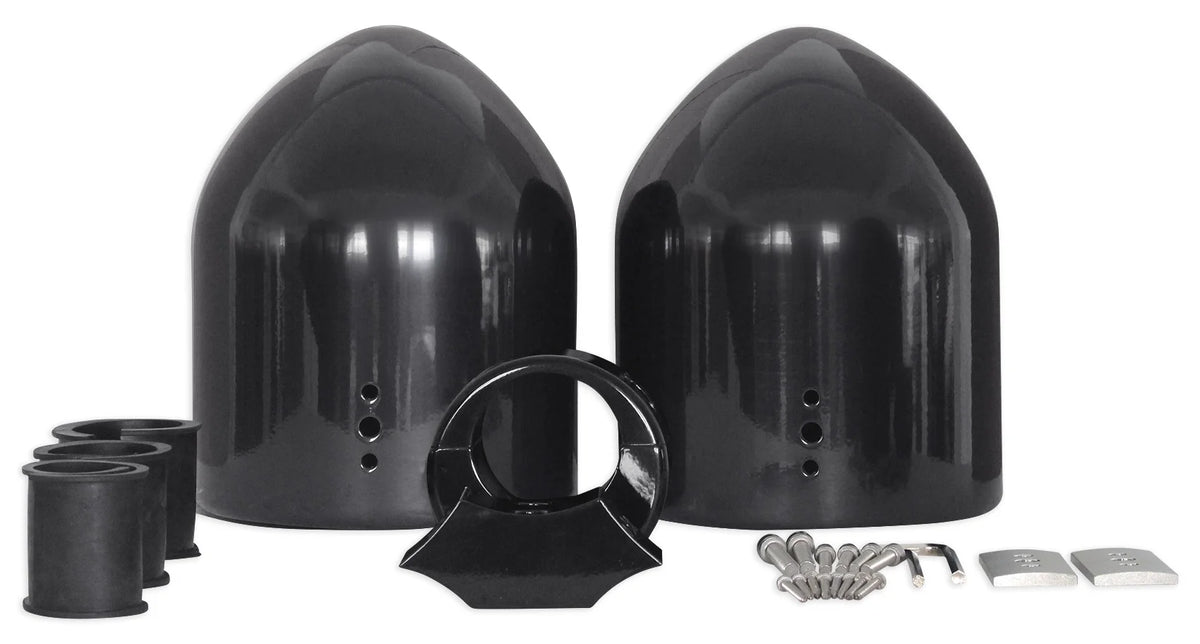 Black Marine Boat 6.5" Wakeboard Tower Speakers I561245