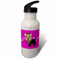 Pink 21 oz Sports Water Bottle A96617