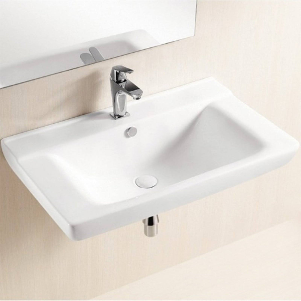 White Bathroom Sink E35283