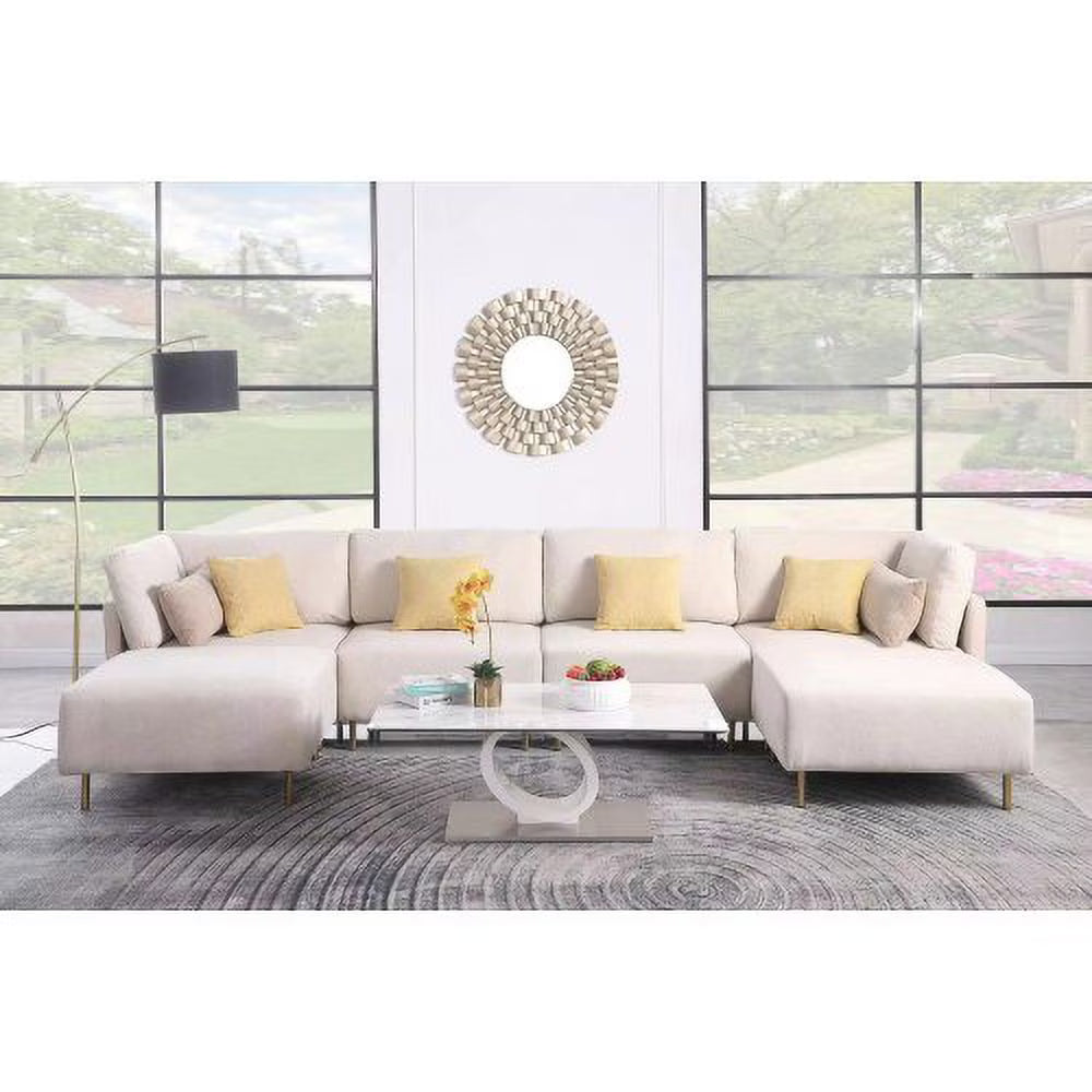 Beige Sectional Sofa X342