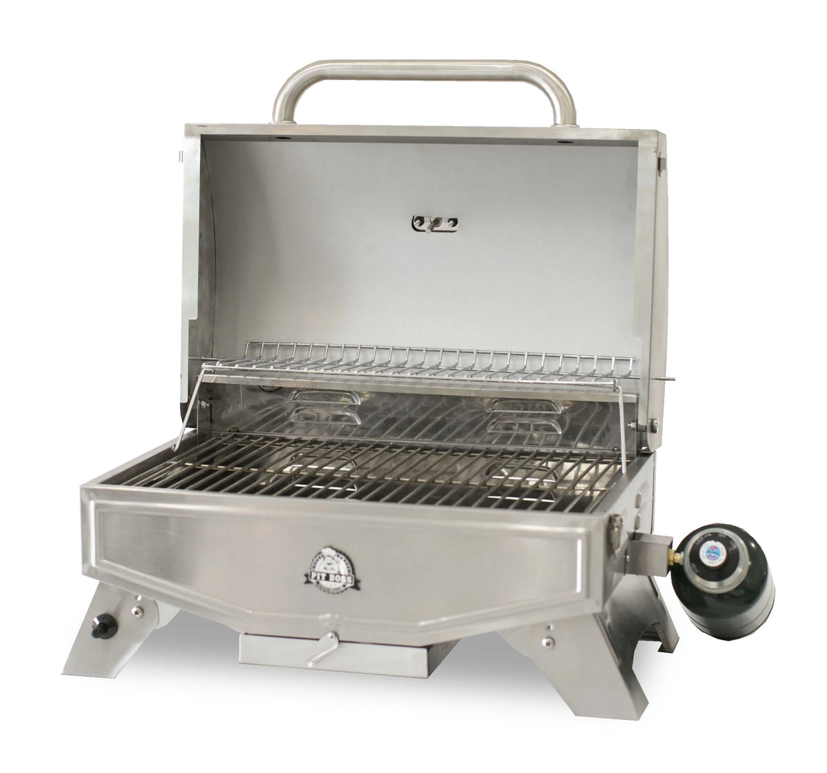 Silver Propane Portable Gas Grill Z60860