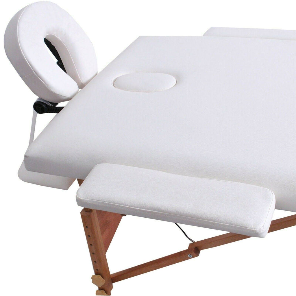 Black Massage Table with Carry Case P826